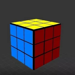 Rubix cube 3D model