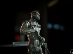 SciFi Soldier Low-poly 3D model