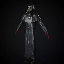 SCP 049 3D model