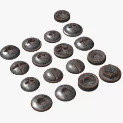 Screw Heads Collection 3D model