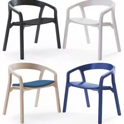 She Said Lowide Chair 3D model