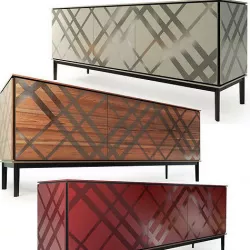 Sideboard Tartan Tonin Casa 3D model