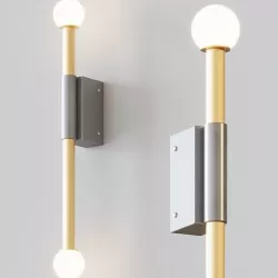 Square in Circle - POLE AND CIRCLE 3D model