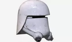 Star Wars Helmet Low-poly 3D model
