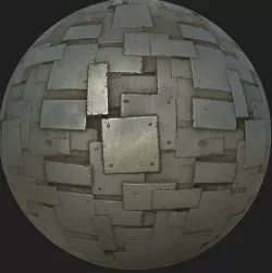 Stylized metal plates Texture
