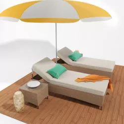 Sunbed 3D model