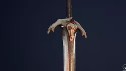 Sword 3D model Low-poly 3D model