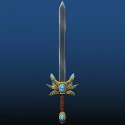 Sword Low-poly 3D model
