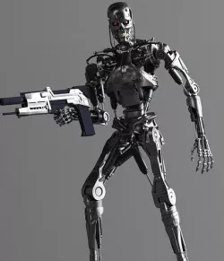 Terminator T-800 Endoskeleton Rekvizit 3D model