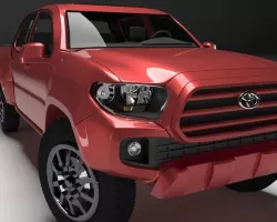 Toyota Tacoma 2016 Long 3D model