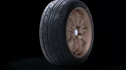 Tyre Nitto555 3D model
