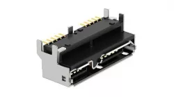 USB Micro B Female 3D model