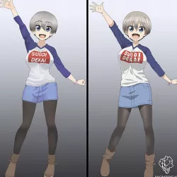 Uzaki Hana 3D model