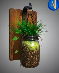 Wall flower pot 3D model