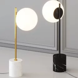 West Elm - Sphere and Stem Table Lamp 3D model