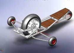  Wheelie the bike simulator 3D model
