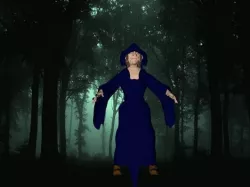 witch 3D model