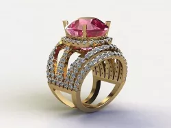 Women ring design cad file 3dm in Asia Popular 2020 R43 3D model