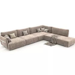 225-Sofa natuzzi herman 2981 1 3D model