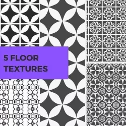 5 Floor Texture Bundle Texture