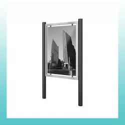 Advertising Poster Stand - Board with Frame 3D model