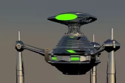 Alien Tripod 3D model