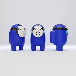 Among Us Hockey Mask Character  3D model