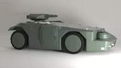 APC - M577 Armored Personnel Carrier Low-poly 3D model