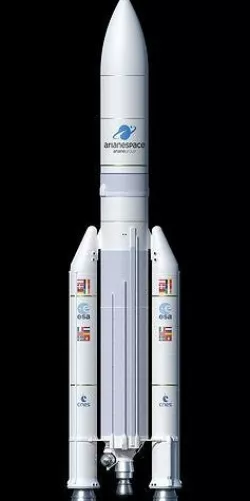 Ariane 5 ECA rocket 3D model