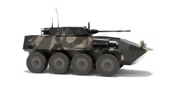 ASLAV-25  Australian Light Armoured Vehicle LAV-25 Low-poly 3D model