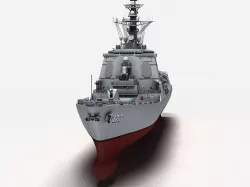 Atago class destroyer 3D model