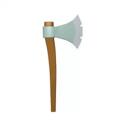Axe Cartoon 3D model
