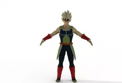 Bardock SSJ 3D model