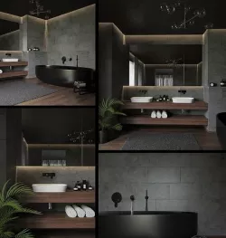 Bathroom Scene 3D model