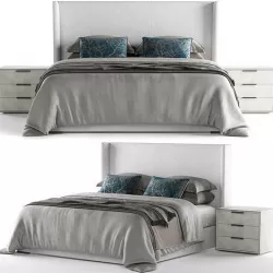 Bed RH Lawson 3D model