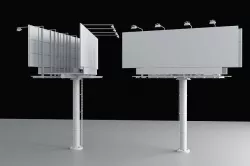 Billboard 3D model
