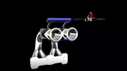 Bridge port intake systems - rotary engine Low-poly 3D model