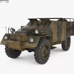BTR-40 3D model