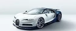 Bugatti Chiron Low-poly 3D model