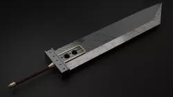 Buster Sword FFVII Remake 3D model