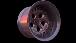 Car Wheel - Brada Forged TF-0 3D model