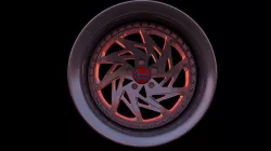 Car Wheel - Brada Tr-V  3D model