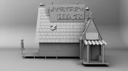 CARTONIC HOUSE 3D model
