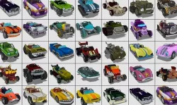 Cartoon - Cars Low-poly 3D model