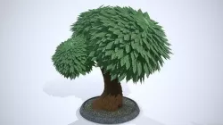 Cartoon Tree 3D model