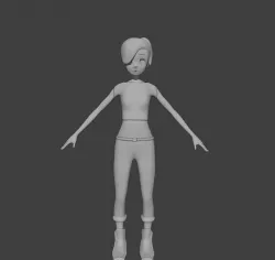 character 3D model