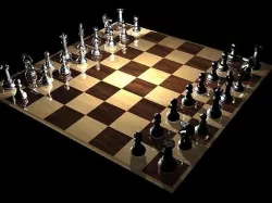 Chess Set 3D Model 3D model
