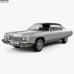 Chevrolet Caprice convertible 1973 3D model