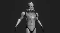 Clone Star Wars 3D model