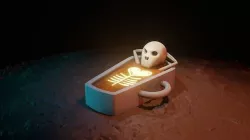 Coffin Cup 3D model